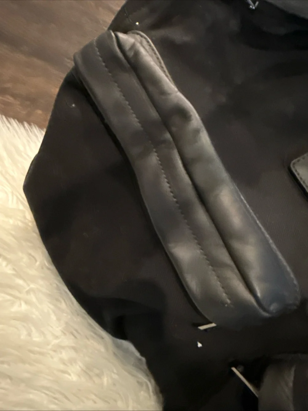 Hook & Albert Garment Bag Duffle Black Canvas Weekender Black